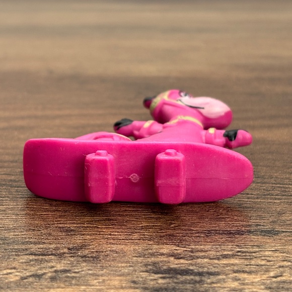 VINTAGE 1991 Kellogg’s Fruity Pebbles Cereal The Flintstones DINO Skateboard Toy - Picture 8 of 8